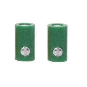 Zwergkupplung HO-Kupplung 2,6 mm Schraubanschluss grün 2 Stück (0884)