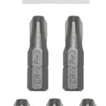 Bits Kreuzschraubendreher PH3 Phillips Chrom-Vanadium 5 Stück (0055)