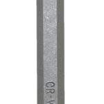 Bit Sechskant mit Loch Bohrung SH1/8 Chrom-Vanadium 75 mm (0097)