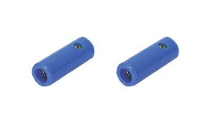 Bananenkupplung Bananenbuchse 4 mm blau 2 Stück (0195)