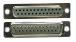 D-Sub Stecker 25 polig weiblich Lötanschluss 2 Stück (0223)