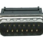 D-Sub Stecker 15 polig männlich für Flachkabel (0226)