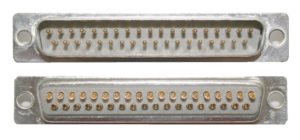 D-Sub Stecker 37 polig männlich Lötanschluss 1 Stück (0236)