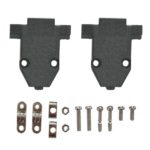 D-Sub Steckergehäuse Gehäuseschale 9polig /15HD schwarz (0265)