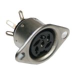 DIN Stecker 6-polig Einbaubuchse Buchse (0346)