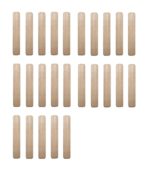 Holzdübel Riffeldübel Holzverbinder 12x120mm 25 Stück (0019)