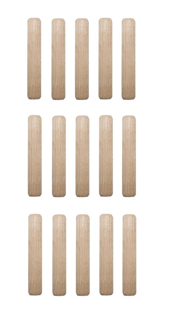 Holzdübel Riffeldübel Holzverbinder FSC® 16x70mm 15 Stück (0038)