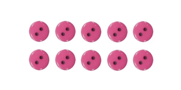 knopf-knopfe-10mm-2-loch-pink-10-stuck-0108 Knopf Knöpfe 10mm 2 loch pink 10 Stück (0108)