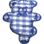 Aufnäher Bügelbild Aufbügler Bär Fußballer 50x70mm (1000)