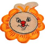 Aufnäher Bügelbild Aufbügler Sonne 60x80mm (1001)