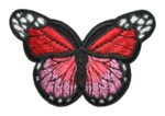 Aufnäher Bügelbild Aufbügler Schmetterling 45x70 mm (1057)