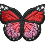 Aufnäher Bügelbild Aufbügler Schmetterling 45x70 mm (1057)
