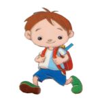 Aufnäher Bügelbild Aufbügler Junge 80x60mm (1121)