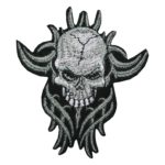 Aufnäher Bügelbild Aufbügler Schädel Skull 85x95mm (1137)