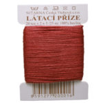 Stopfgarn Stopfwolle Baumwolle rotbraun terracotta 25m (3444)