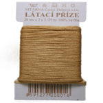 Stopfgarn Stopfwolle Baumwolle Tex 20-2-3 nussbraun 25 m (8154)