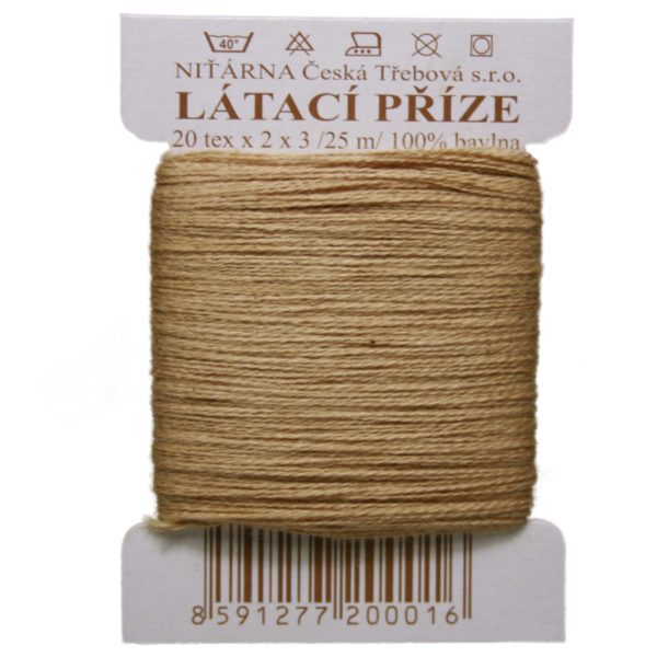 stopfgarn-stopfwolle-baumwolle-tex-20-2-3-beige-25-m-8234 Stopfgarn Stopfwolle Baumwolle Tex 20-2-3 beige 25 m (8234)