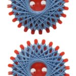 Sternzwirn Polyester 20/3 2x20m hellblau bleu 2 Stück (1018)