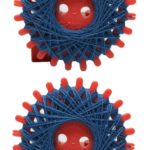 Sternzwirn Polyester 20/3 2x20m blau 2 Stück (1021)