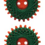 Sternzwirn Polyester 20/3 2x20 m grün 2 Stück (1055)