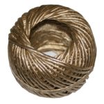 Bindfaden Packschnur Band 30 m goldhaselnuss glänzend 2mm (0023)