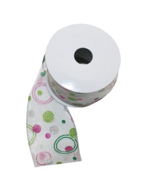 Geschenkband Schleifenband transparent 2,7m 65mm (0034)