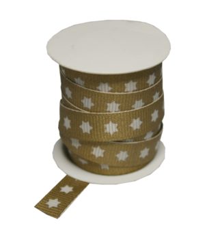 Geschenkband Schleifenband Dekoband gold 3m 10mm (0036)