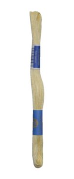 Stickgarn Stickfaden Knüpfgarn 100% Baumwolle 15 m gelb (1122)
