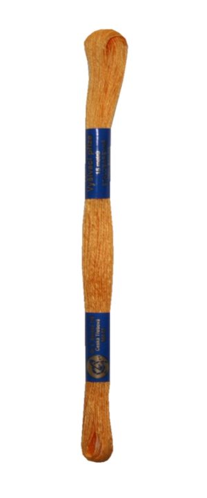 Stickgarn Stickfaden Knüpfgarn 100% Baumwolle 15 m orange (1282)
