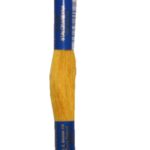 Stickgarn Stickfaden Knüpfgarn 100% Baumwolle 15m gelb (1682)