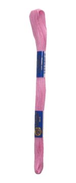 Stickgarn Stickfaden Knüpfgarn 100% Baumwolle 15 m rosa (3432)