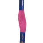 Stickgarn Stickfaden Knüpfgarn 100% Baumwolle 15 m pink (3452)