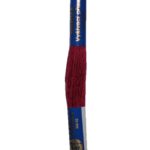 Stickgarn Stickfaden Knüpfgarn Baumwolle 15 m weinrot bordeaux (3572)