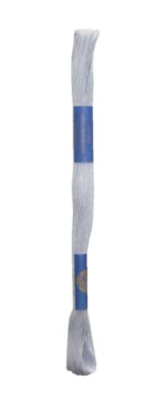 Stickgarn Stickfaden Knüpfgarn 100% Baumwolle 15 m hellblau (4502)