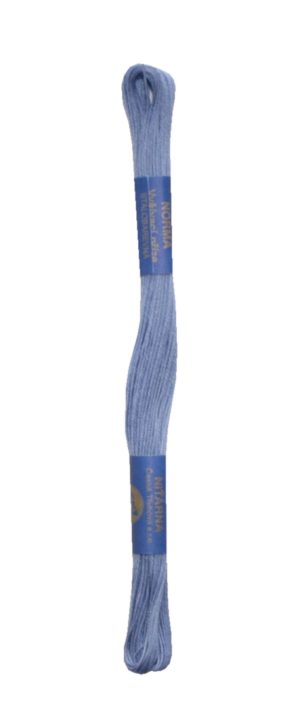 Stickgarn Stickfaden Knüpfgarn 100% Baumwolle 15 m blauviolett (4552)