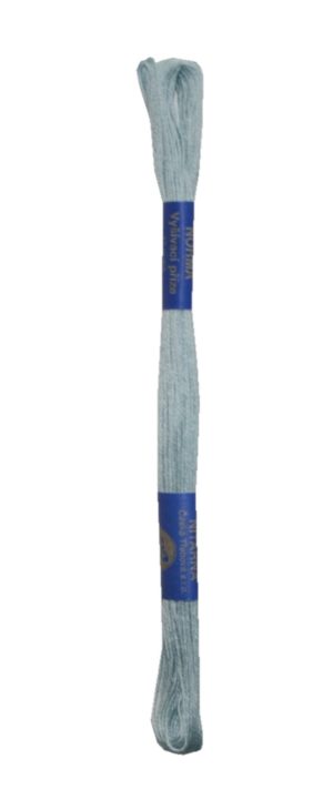 Stickgarn Stickfaden Knüpfgarn 100% Baumwolle 15 m hellblau (5122)