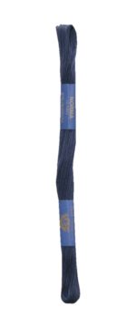 Stickgarn Stickfaden Knüpfgarn 100% Baumwolle 15 m blau (5382)