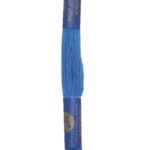 Stickgarn Stickfaden Knüpfgarn 100% Baumwolle 15 m blau (5552)