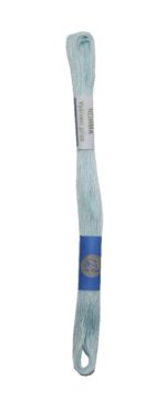 Stickgarn Stickfaden Knüpfgarn 100% Baumwolle 15 m hellblau (5612)
