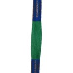 Stickgarn Stickfaden Knüpfgarn 100% Baumwolle 15 m grün (6182)