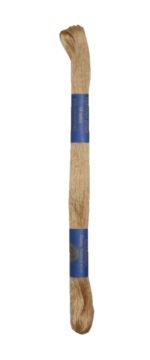 Stickgarn Stickfaden Knüpfgarn 100% Baumwolle 15 m hellbraun (7222)