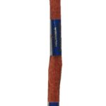 Stickgarn Stickfaden Knüpfgarn 100% Baumwolle 15 m braun terrakotta (7242)