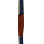 Stickgarn Stickfaden Knüpfgarn 100% Baumwolle 15 m braun (7282)