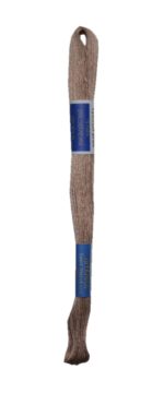 Stickgarn Stickfaden Knüpfgarn 100% Baumwolle 15 m beige (7322)
