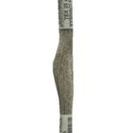 Stickgarn Stickfaden Knüpfgarn 100% Baumwolle 15 m grau (7922)