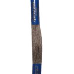 Stickgarn Stickfaden Knüpfgarn 100% Baumwolle 15 m braun (7972)