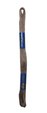 Stickgarn Stickfaden Knüpfgarn 100% Baumwolle 15 m braun (7972)