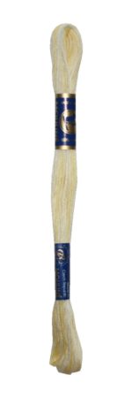Stickgarn Stickfaden Mouline 100% Baumwolle 8 m gelb ombre (1103)