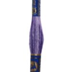 Stickgarn Stickfaden Mouline 100% Baumwolle 8 m lila ombre (4527)