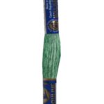 Stickgarn Stickfaden Mouline 100% Baumwolle 8 m hellgrün ombre (6152)